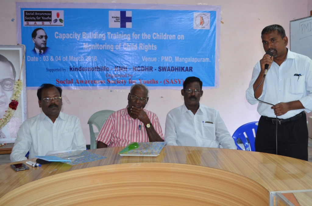 Capacity Building Training for the Children on Monitoring of Child Rights – 3rd & 4th Mach 2018-6