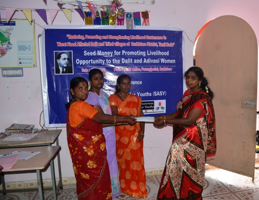 Seed Money for Promoting for Livelihood opportunity to the Dalit & Adivasi Women-5