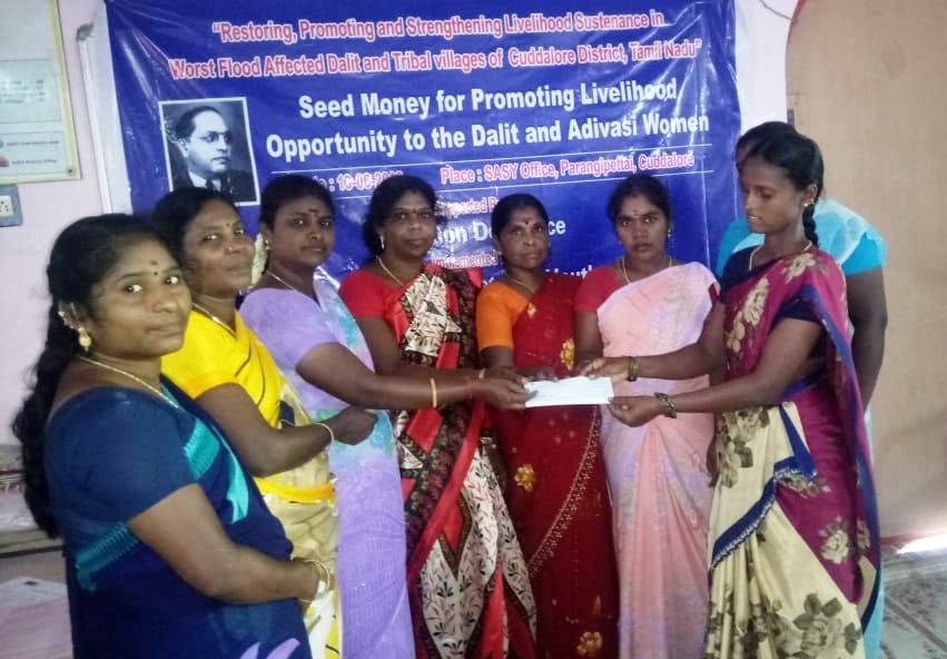 Seed Money for Promoting for Livelihood opportunity to the Dalit & Adivasi Women-8
