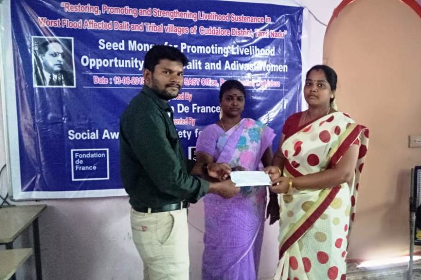 Seed Money for Promoting for Livelihood opportunity to the Dalit & Adivasi Women-9